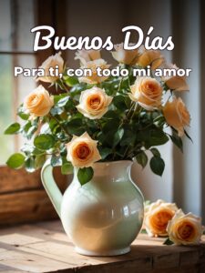 Dedicatorias de buenos días para mi amor para mi amor