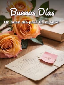 Dedicatorias de buenos días para mi amor para una amiga