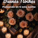 buenas noches pensando en ti esta noche