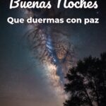 buenas noches que duermas con paz
