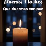 buenas noches que duermas con paz