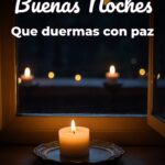 buenas noches que duermas con paz