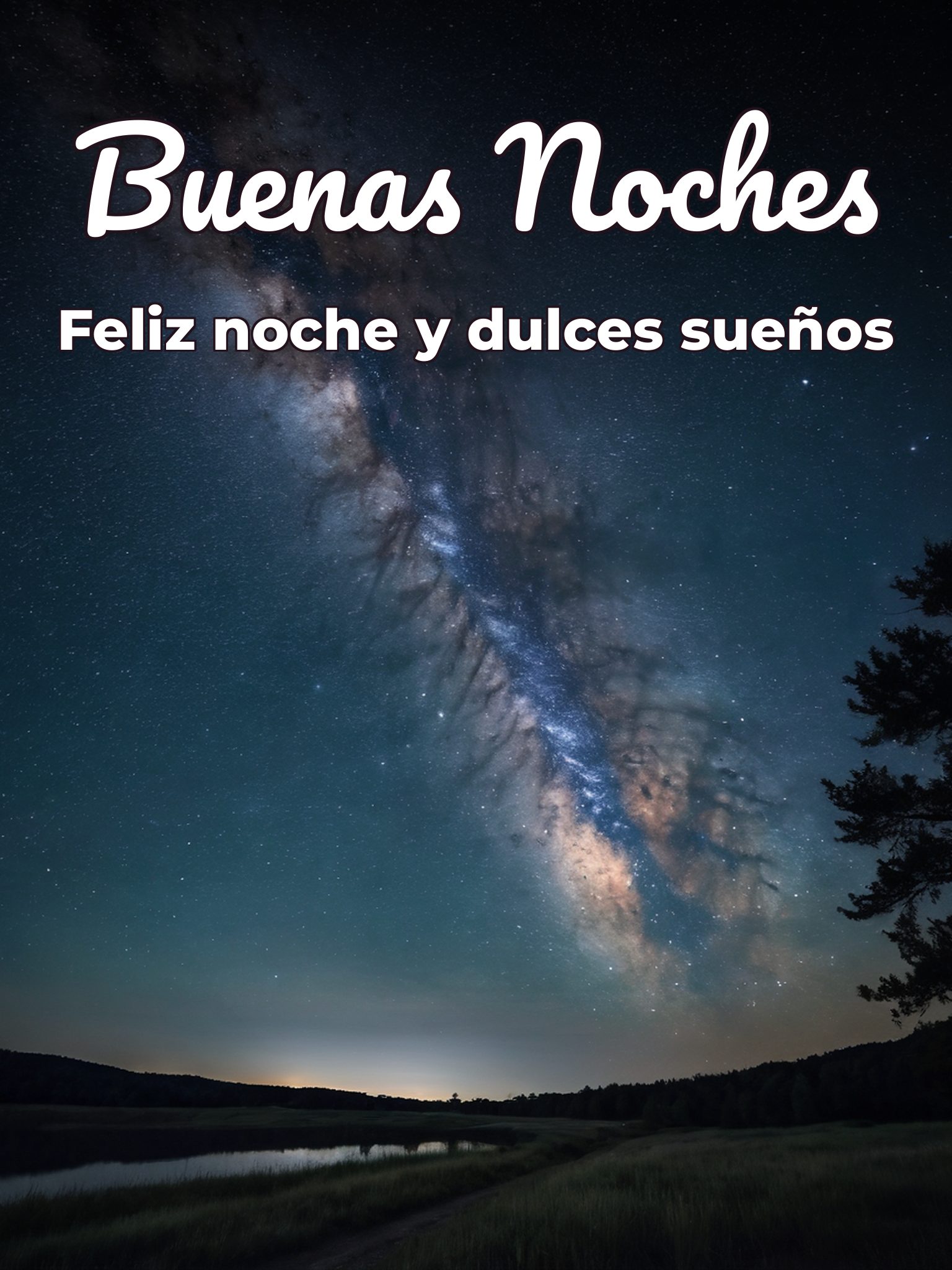 Descargar imágenes con frases de buenas noches para WhatsApp