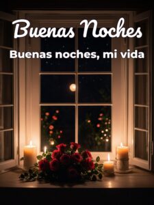 Descargar imágenes de buenas noches amor para WhatsApp