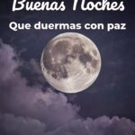 buenas noches que duermas con paz