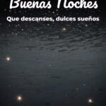 buenas noches que descanses, dulces sueños