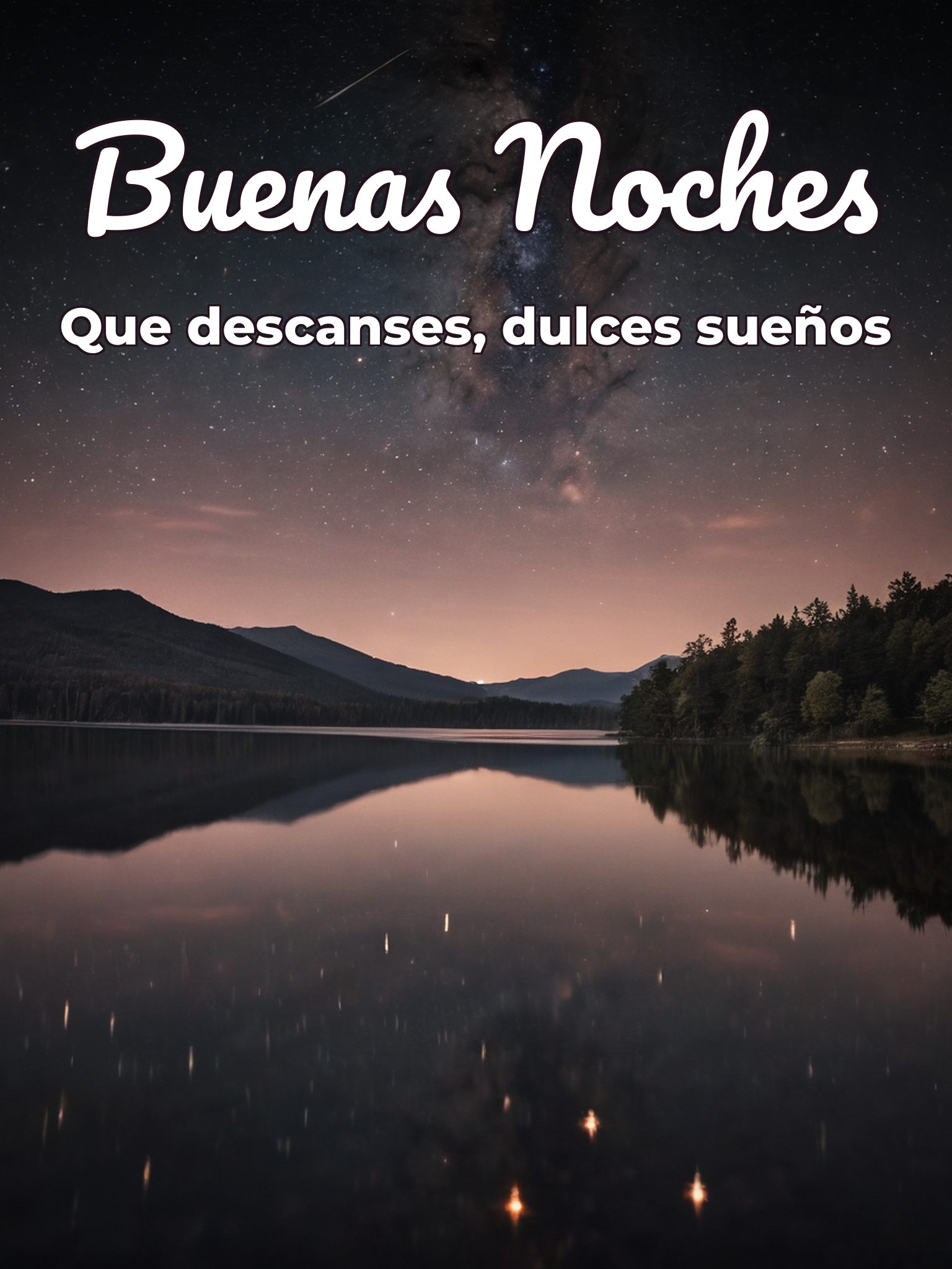 Descargar imágenes para dar las buenas noches para Facebook
