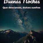 buenas noches que descanses, dulces sueños