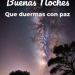 buenas noches que duermas con paz