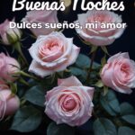 buenas noches dulces sueños, mi amor