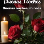 buenas noches buenas noches, mi vida