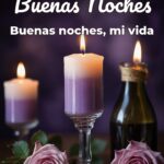 buenas noches buenas noches, mi vida