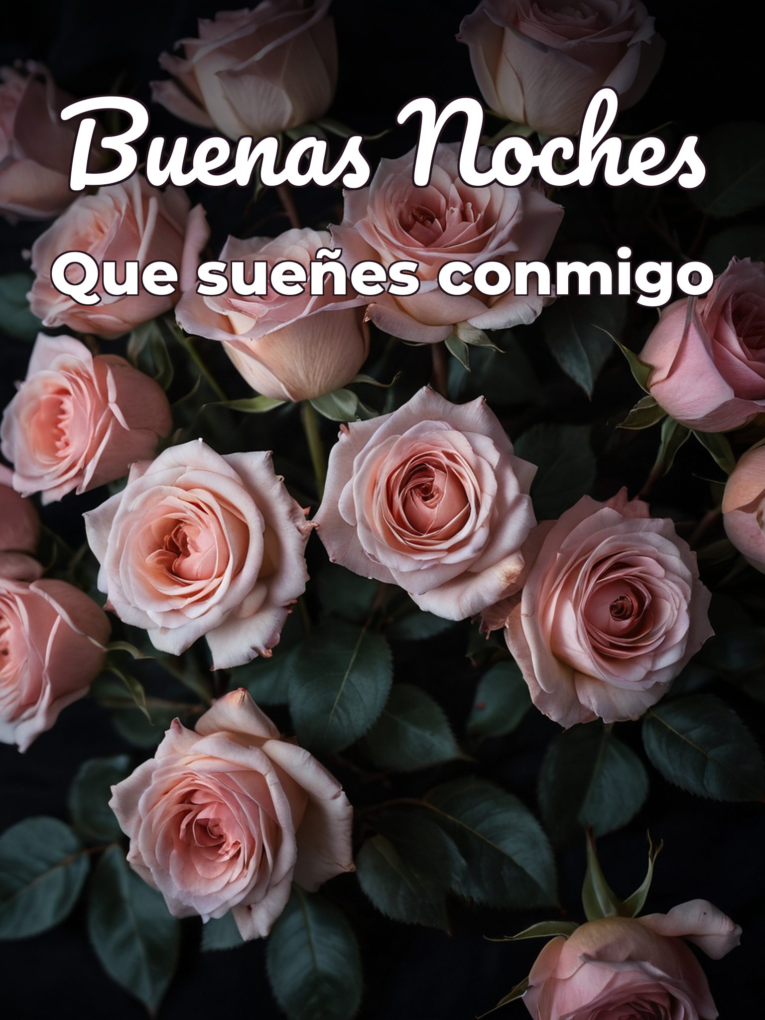 Desear buenas noches a tu amor para Facebook