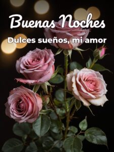 Desear buenas noches a tu amor para WhatsApp