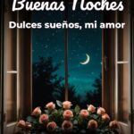 buenas noches dulces sueños, mi amor