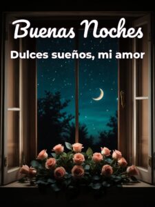 Desear buenas noches a un amor para celular