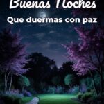 buenas noches que duermas con paz