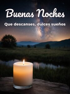 Desear buenas noches para WhatsApp