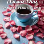 buenos días un buen día para ti, mi amor