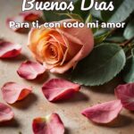 buenos días para ti, con todo mi amor
