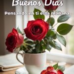 buenos días pensando en ti esta mañana