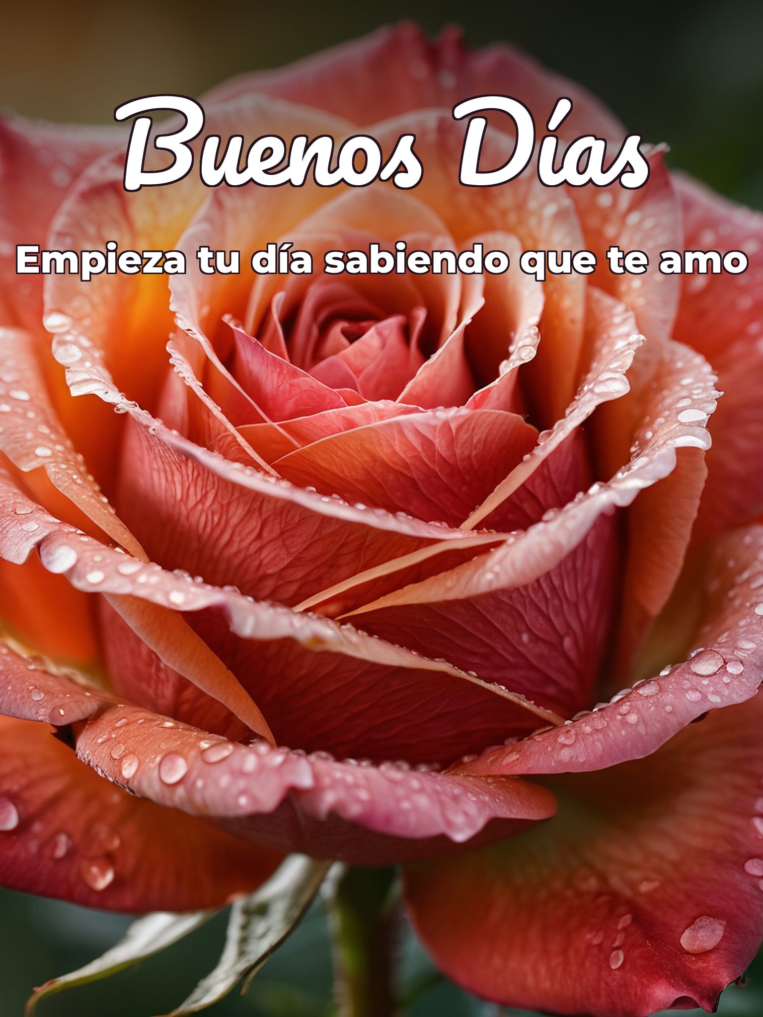 Desear buenos días a mi novio para WhatsApp