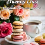 buenos días pensando en ti esta mañana