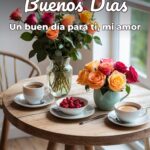 buenos días un buen día para ti, mi amor