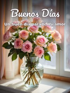 Desear buenos días a tu amor para una amiga