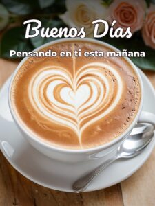 Desear buenos días con amor para una amiga
