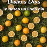 buenos días te deseo un lindo día