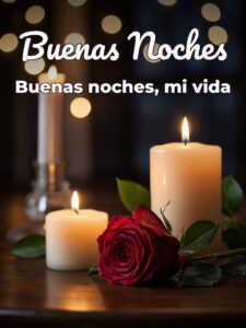 Desearle buenas noches a mi novia para celular