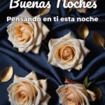 buenas noches pensando en ti esta noche