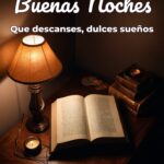 buenas noches que descanses, dulces sueños