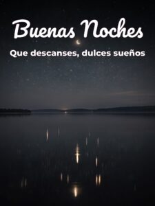 Dibujos buenas noches para celular
