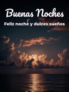 Dibujos de buenas noches