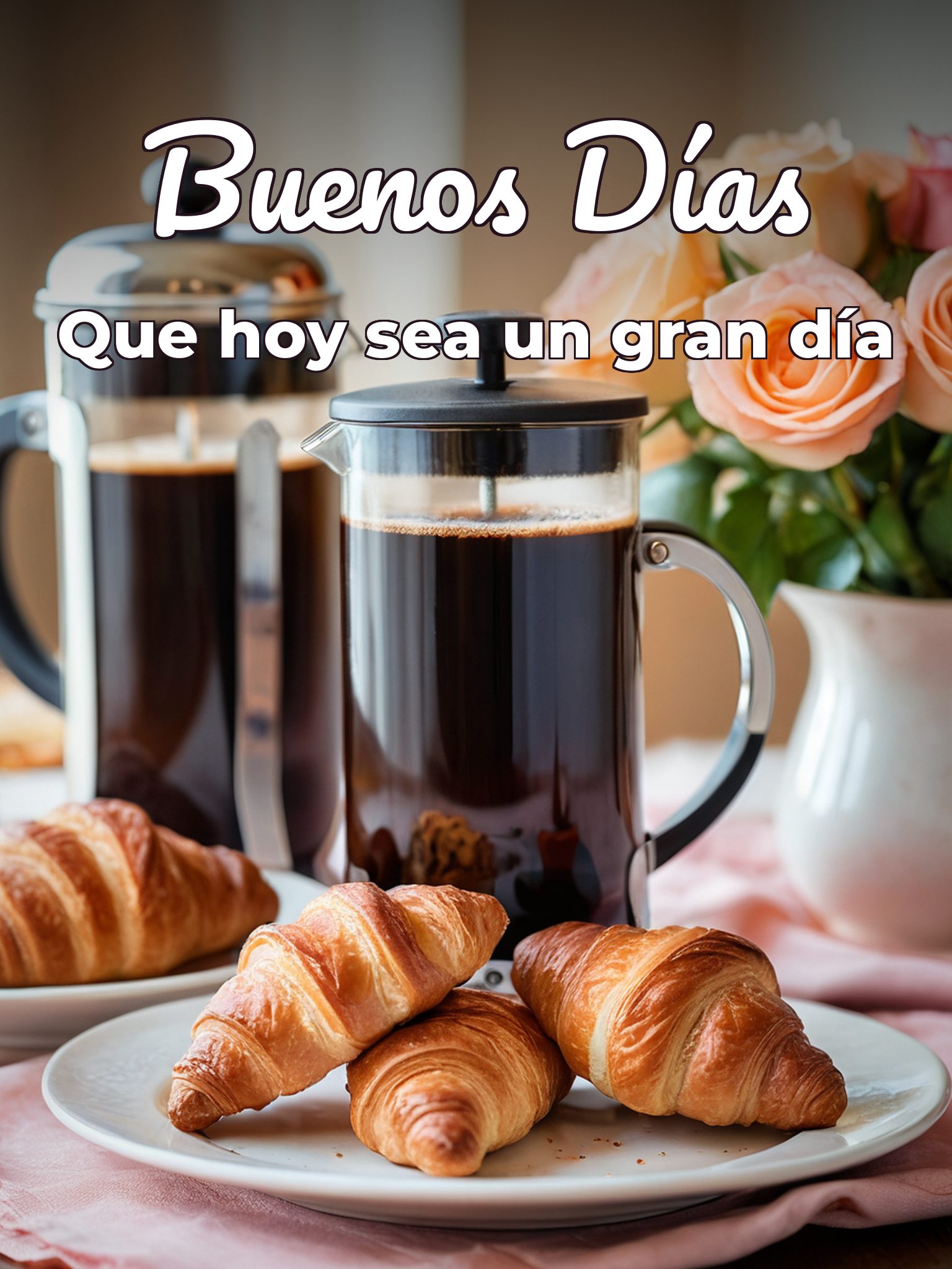 Dibujos de buenos días