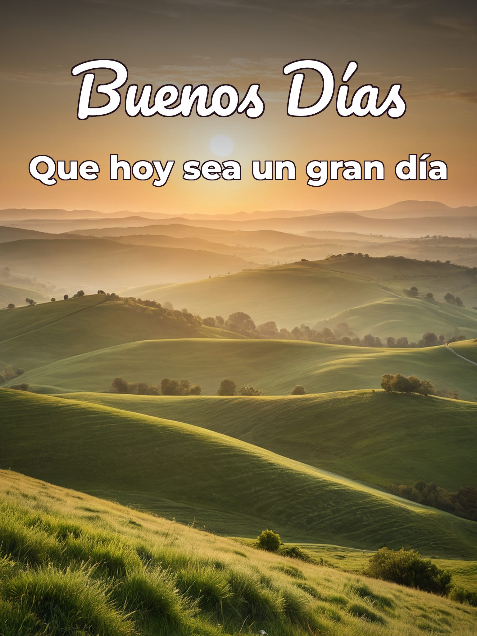 Dibujos de los buenos días para descargar