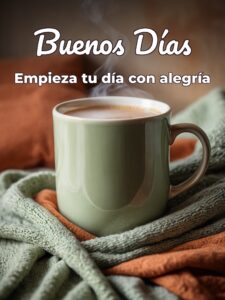 Dibujos de los buenos días para una amiga