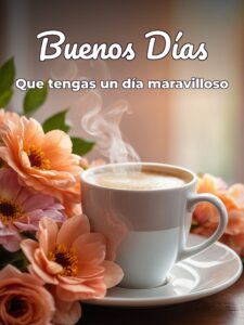 Dibujos de los buenos días para WhatsApp