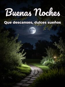 Dulces palabras de buenas noches
