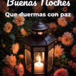 buenas noches que duermas con paz