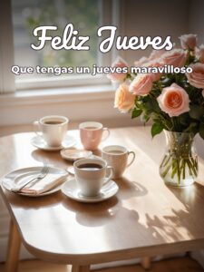 Excelente jueves para WhatsApp