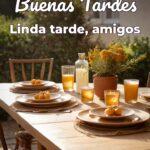 buenas tardes linda tarde, amigos