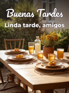 Excelente tarde amigos para Facebook y WhatsApp