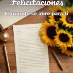felicitaciones por beca de estudios