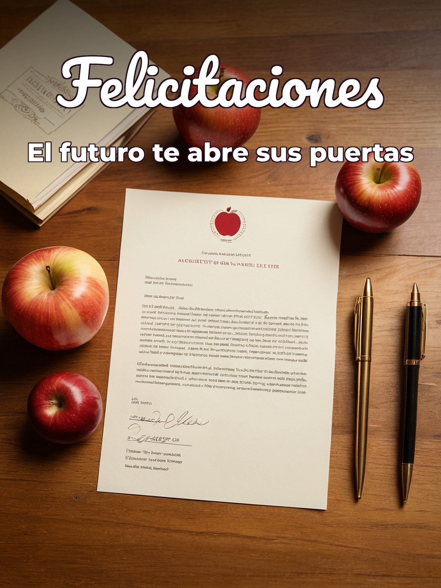 Felicitaciones por Carta de Aceptación Universitaria