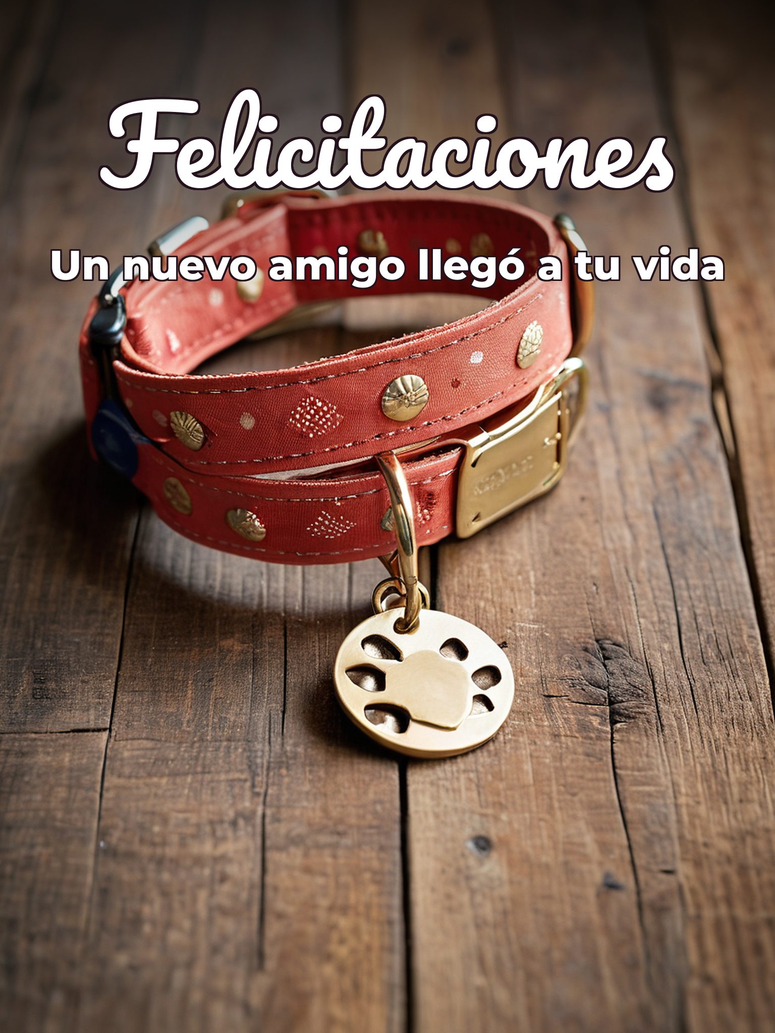 Felicitaciones por Nueva Mascota