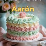 feliz cumpleaños aarón
