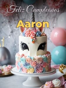Feliz cumpleaños aaron